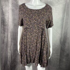 SOLD VTG Bonjour Floral Baby Doll Dress